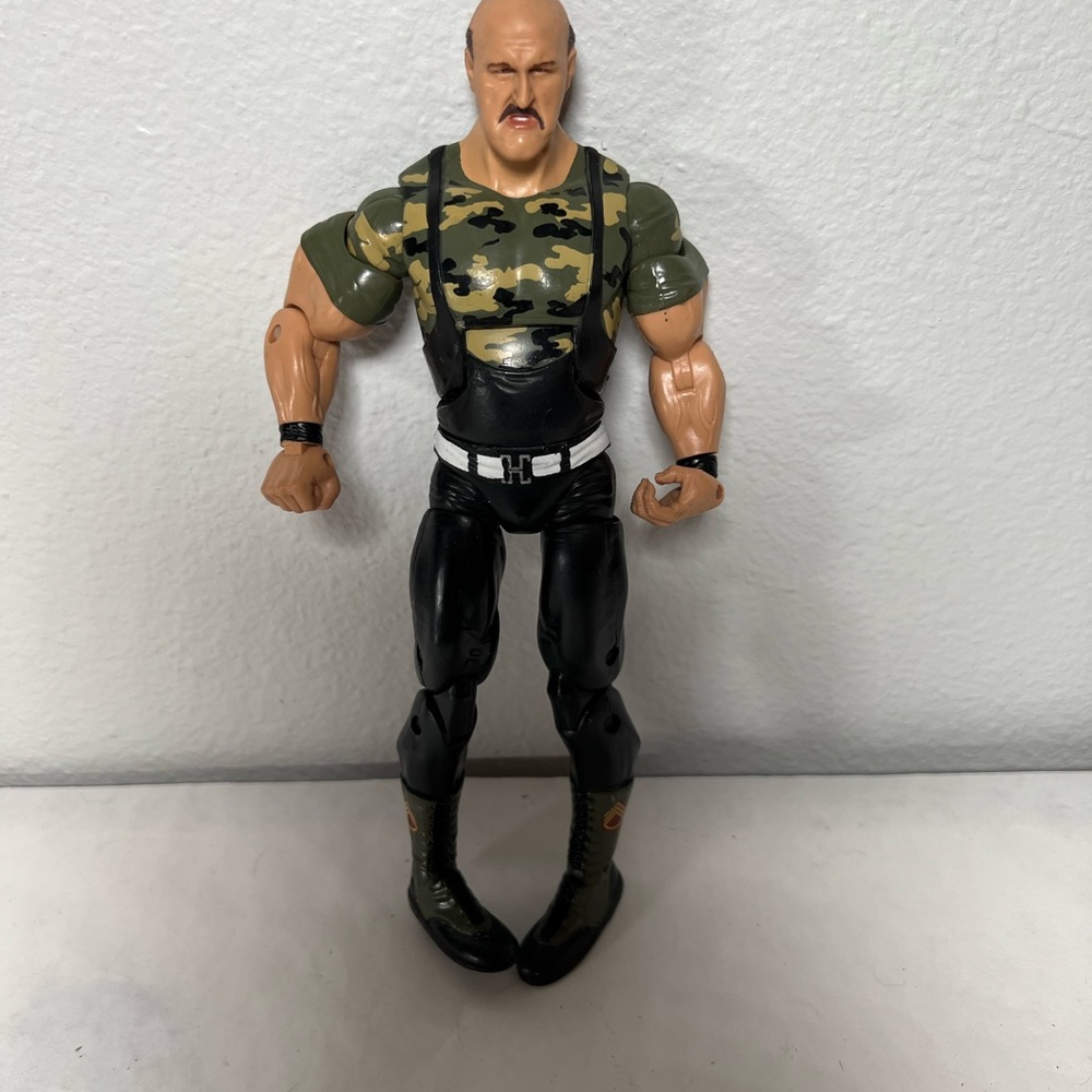 WWE Sgt Slaughter figure 2003‎